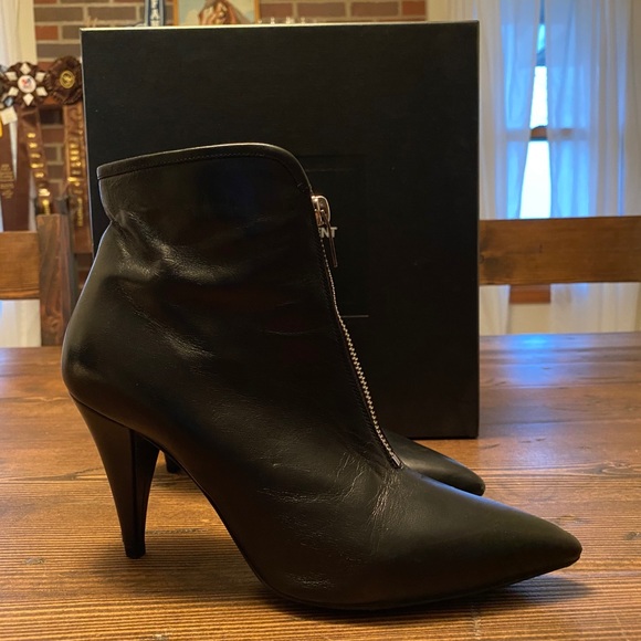 $800 Yves St. Laurent YSL Cat Boot 37.5 - Picture 7 of 7